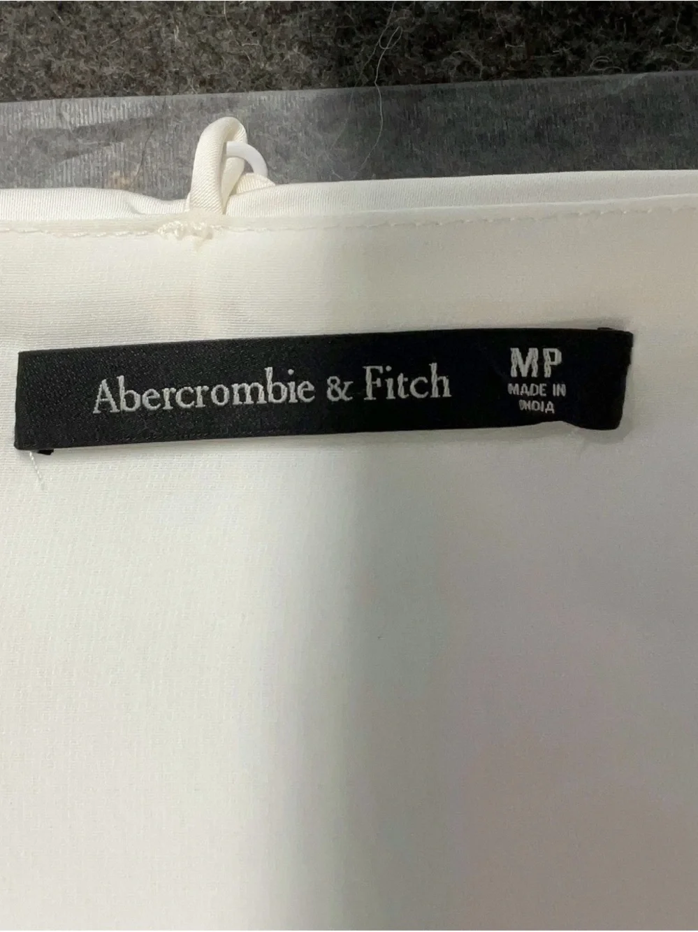 Abercrombie & Fitch Ivory Maxi Dress